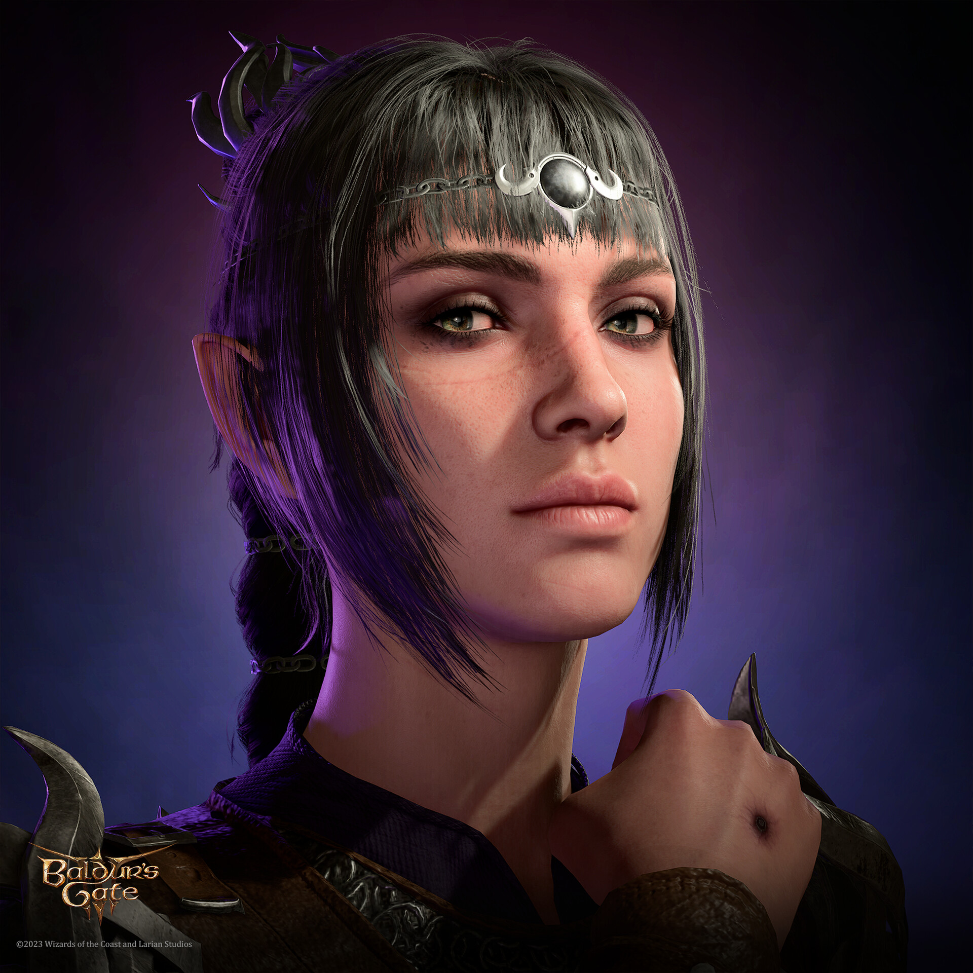Shadowheart from Baldur's Gate 3